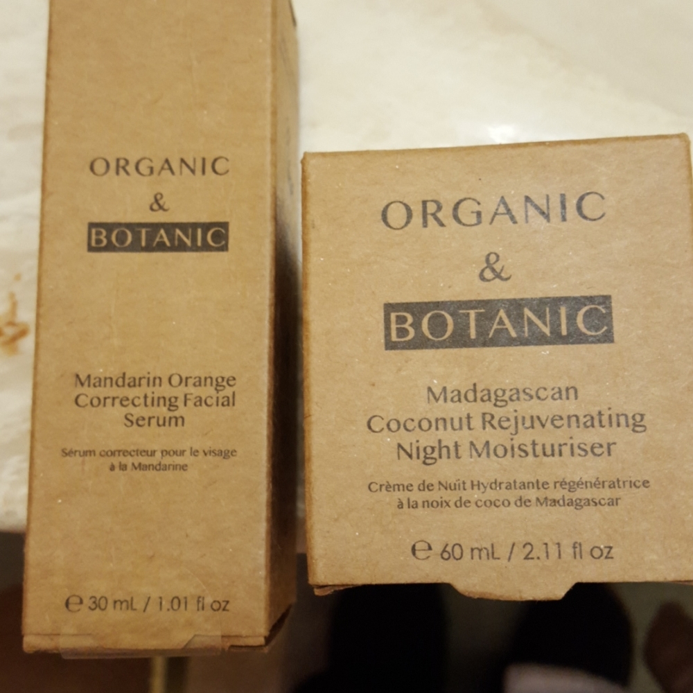 Organic and Botanic set of 2